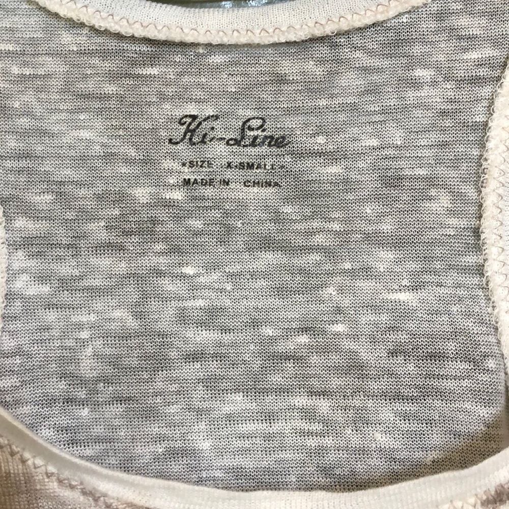 MADEWELL LINEN RACERBACK TANK - Picture 2 of 5
